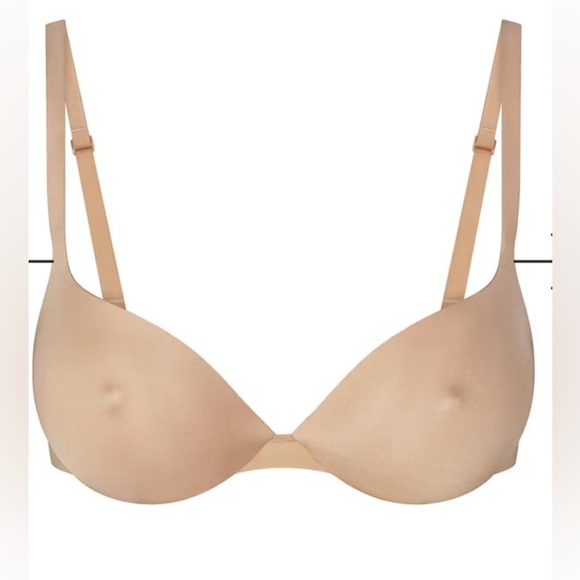 SKIMS ULTIMATE NIPPLE PUSH-UP BRA-CLAY-30C-BNWT - Picture 4 of 11